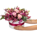 Podzimní květinový box